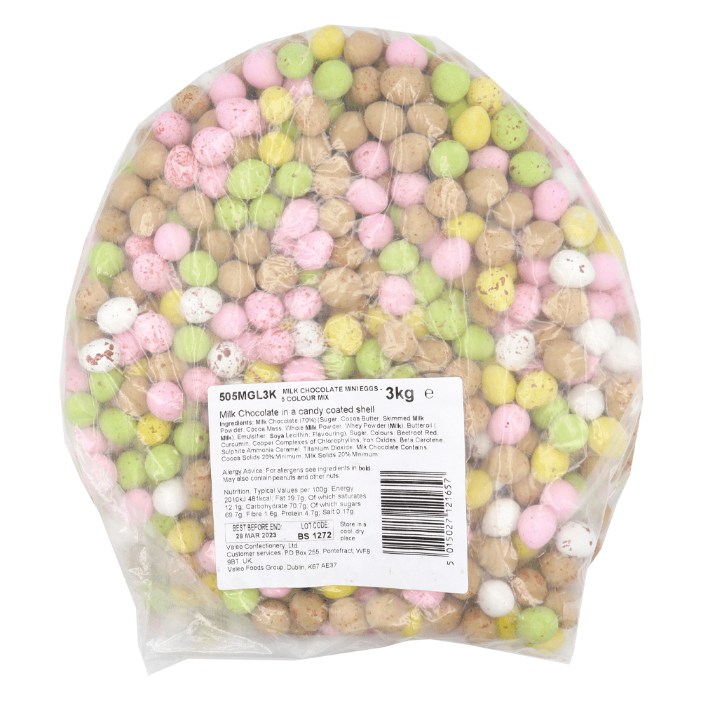 Glisten Chocolate Mini Eggs 3kg 3000g