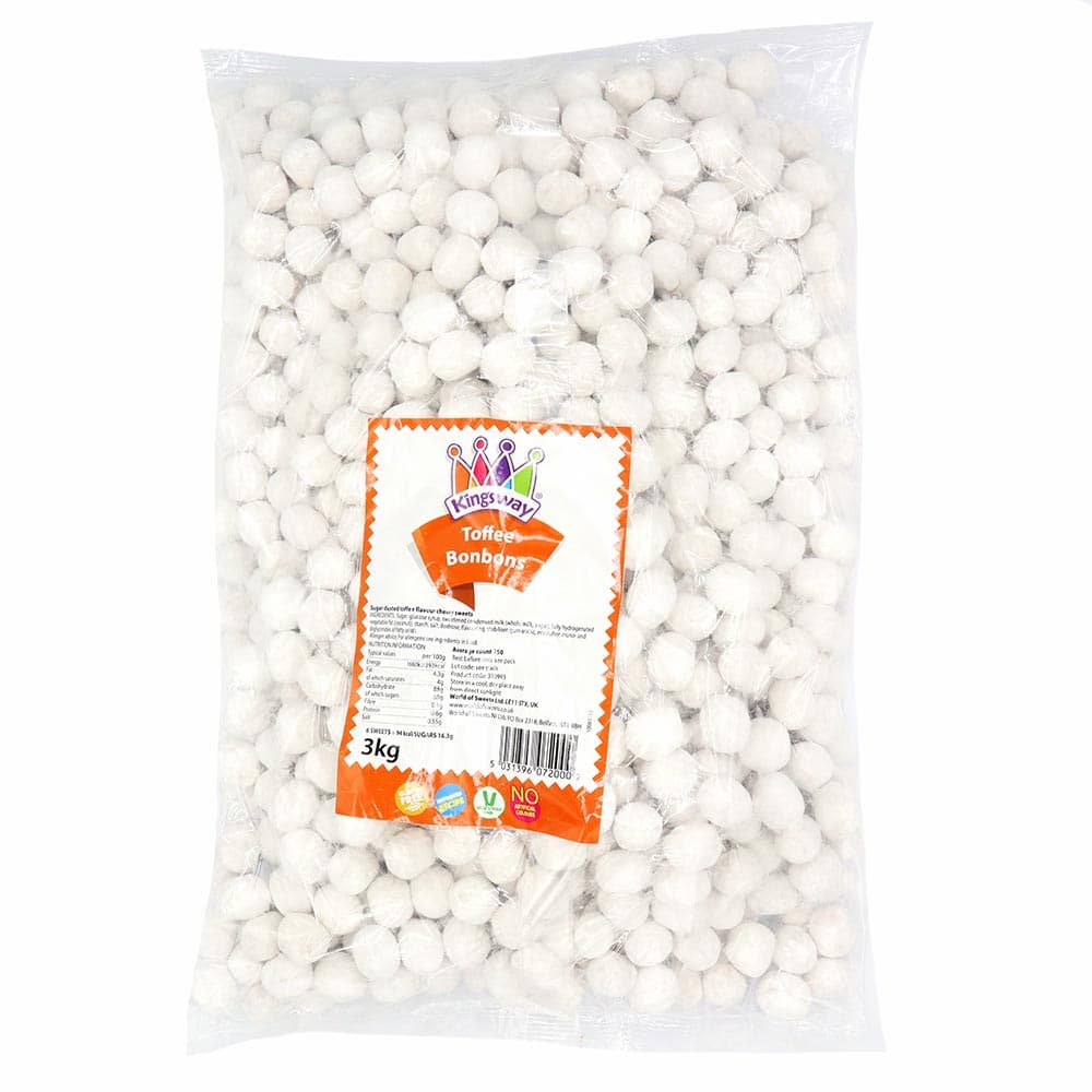 Kingsway Veggie Toffee Bon Bons 3kg 3000g