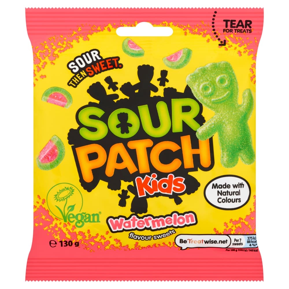 Sour Patch Kids Watermelon Flavour Sweets Bag 130g · Photo 2