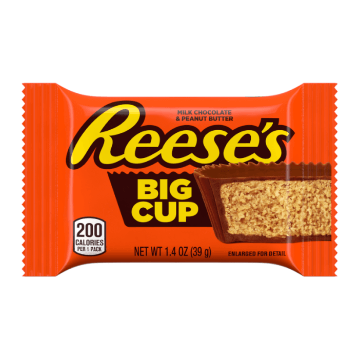 Reese's Big Cup Milk Chocolate Peanut Butter Cups King Size
