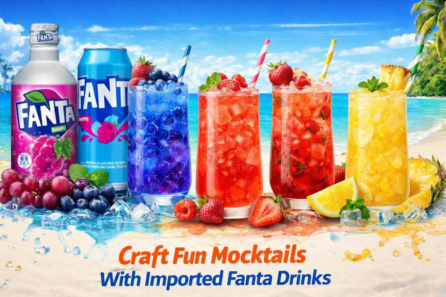 Fanta Imported Drinks: A Colourful World Tour in Every Sip