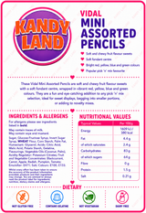 Assorted Pencils 100g