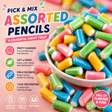 Assorted Pencils 100g