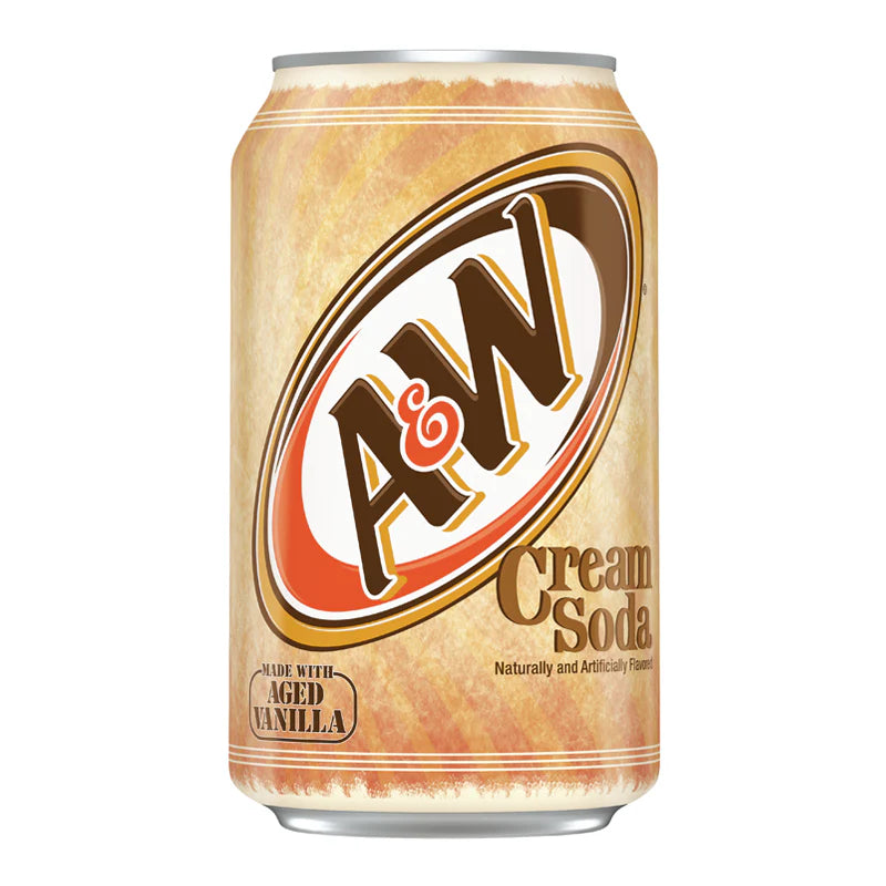 A&W Cream Soda 355ml USA
