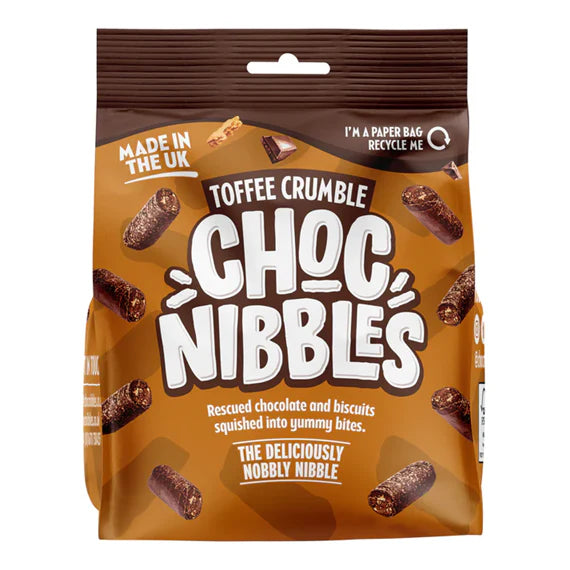Choc Nibbles Toffee Crumble UK