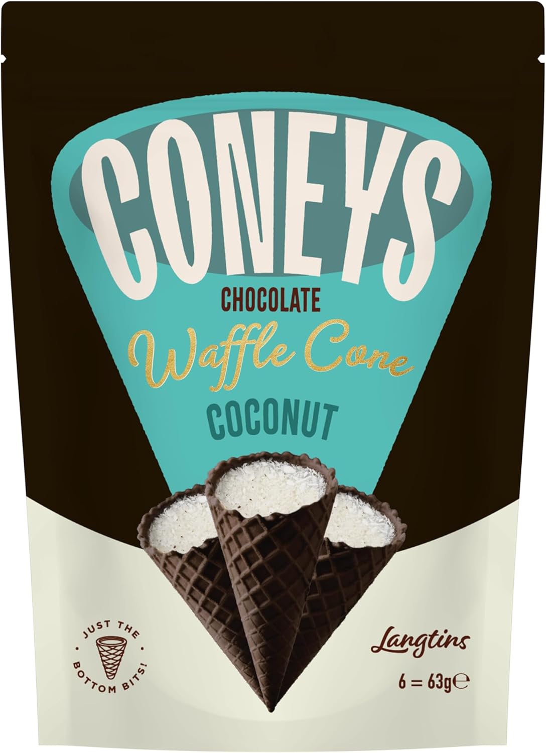 Coneys Waffle Cone Coconut USA