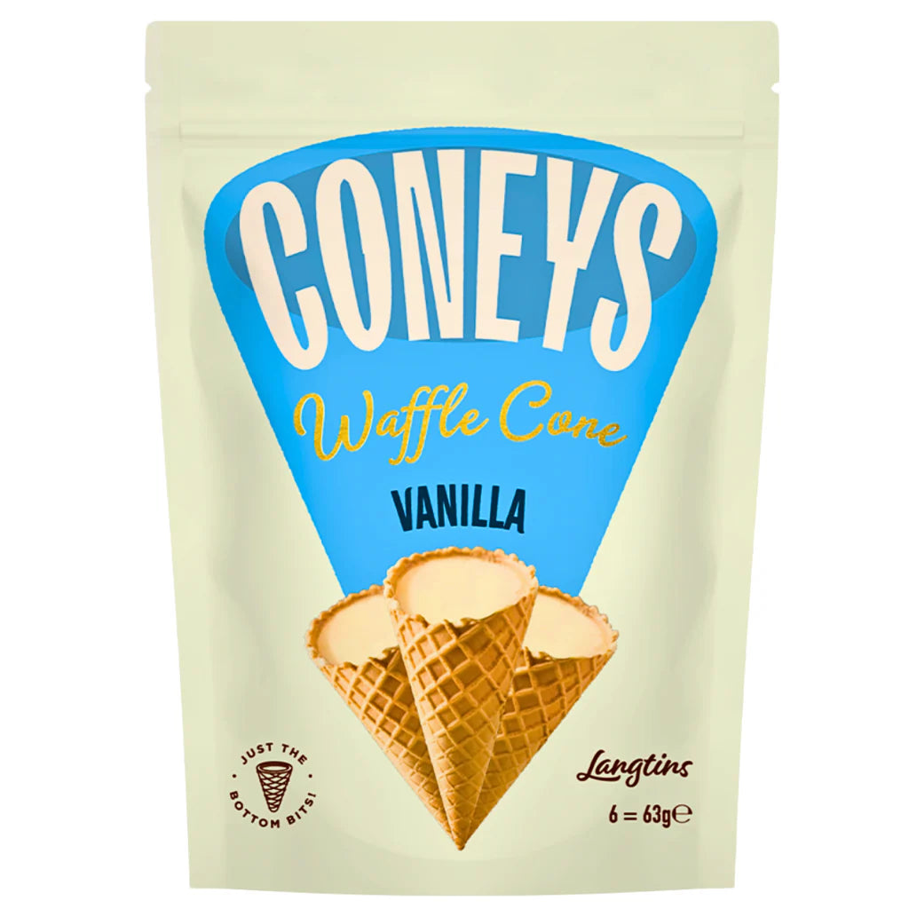 Coneys Waffle Cone Vanilla USA