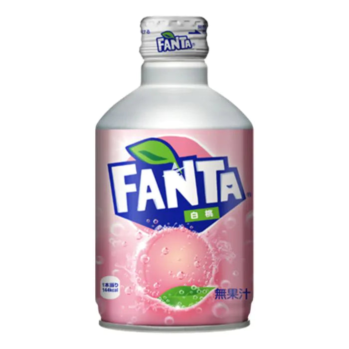 Fanta Peach Metal Bottle Japan