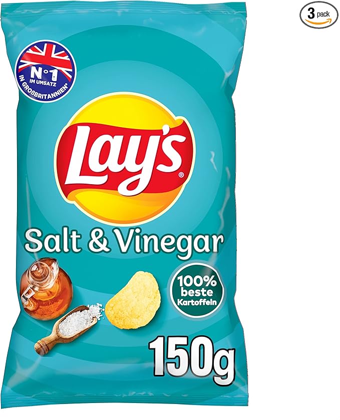 Lays Salt and Vinegar Crisps