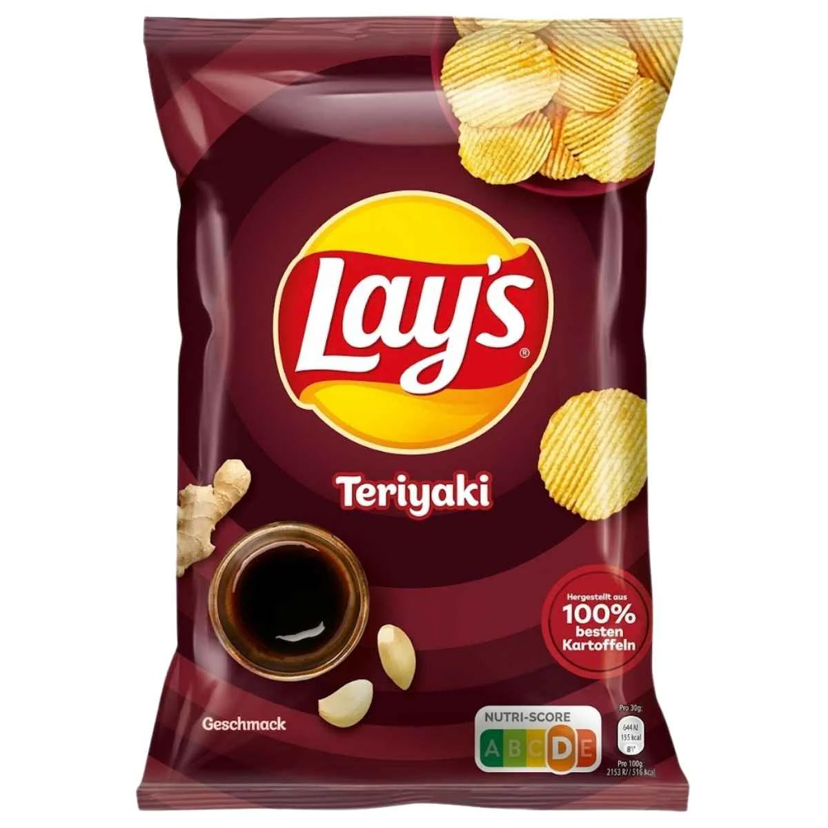 Lays Teriyaki Salted Crisps