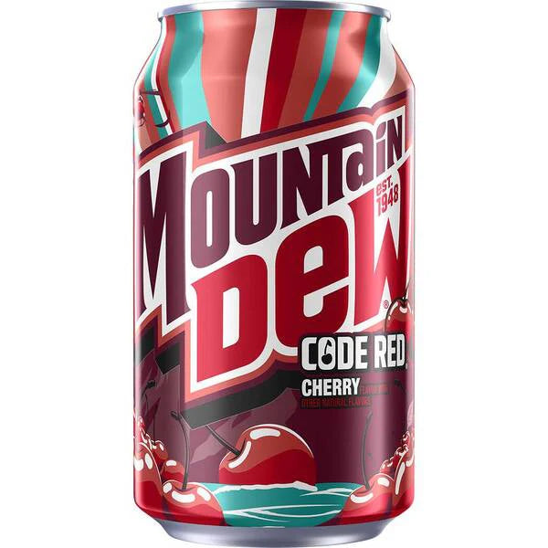 Mountain Dew Code Red 355ml USA