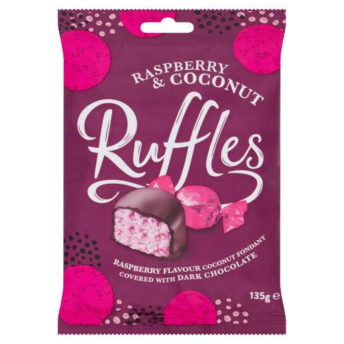 Raspberry & Coconut Ruffles UK