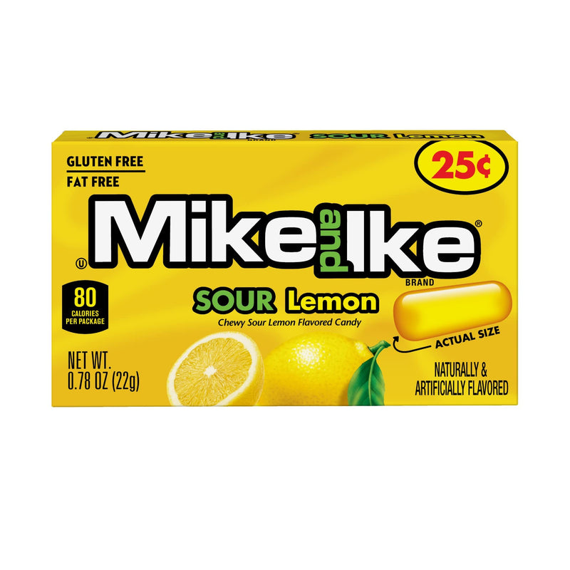 Mike and Ike Sour Lemon 22g USA