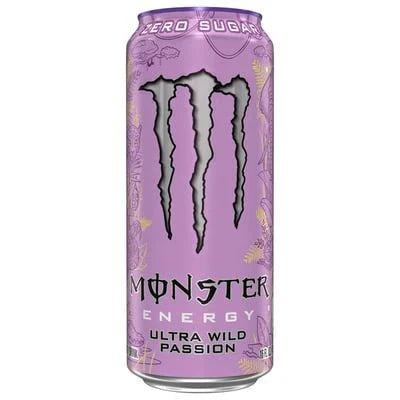 Ultra Wild Passion Sugar Free Monster Energy USA