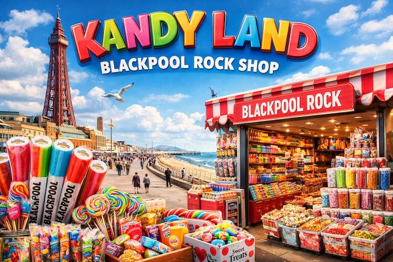 Why Rock Shops Blackpool Still Make the Perfect Seaside Treat