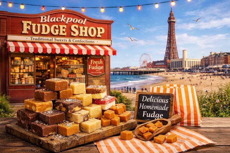 Inside the Blackpool Fudge Shop: A Sweet Slice of British Coastal History