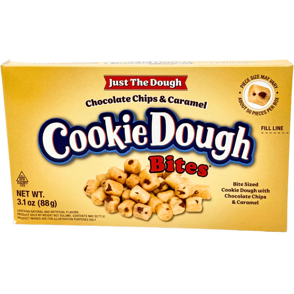 Chocolate Chip & Caramel Dough Bites – Share Pouch 120 g
