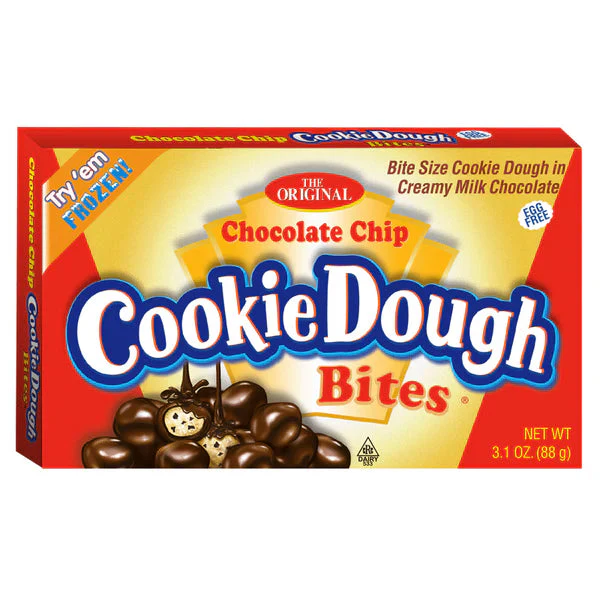 Chocolate Chip Cookie Dough Bites 88g Theatre Box