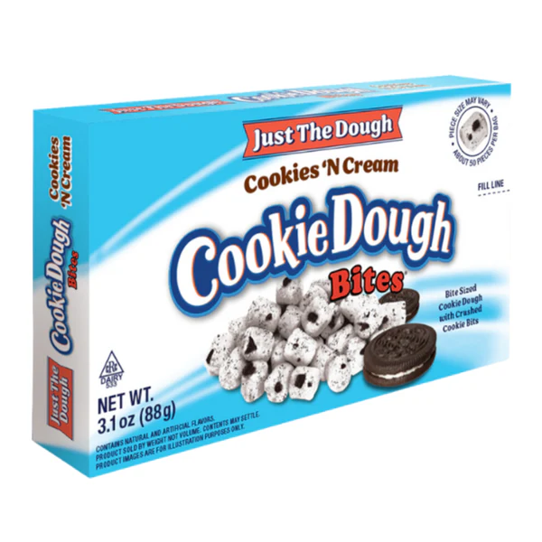 Cookies N Cream Dough Bites – Share-Size 88 g Box